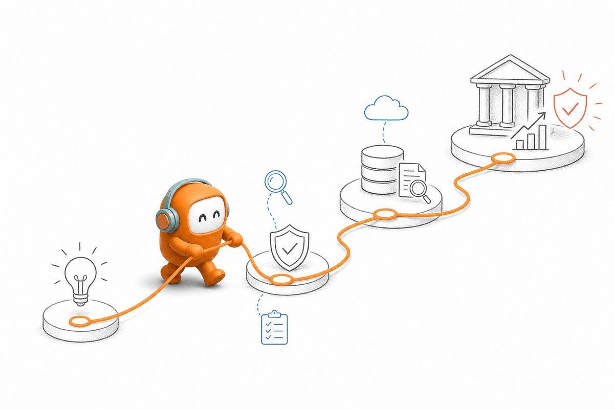 How to implement auditable conversational AI in regulated financial services