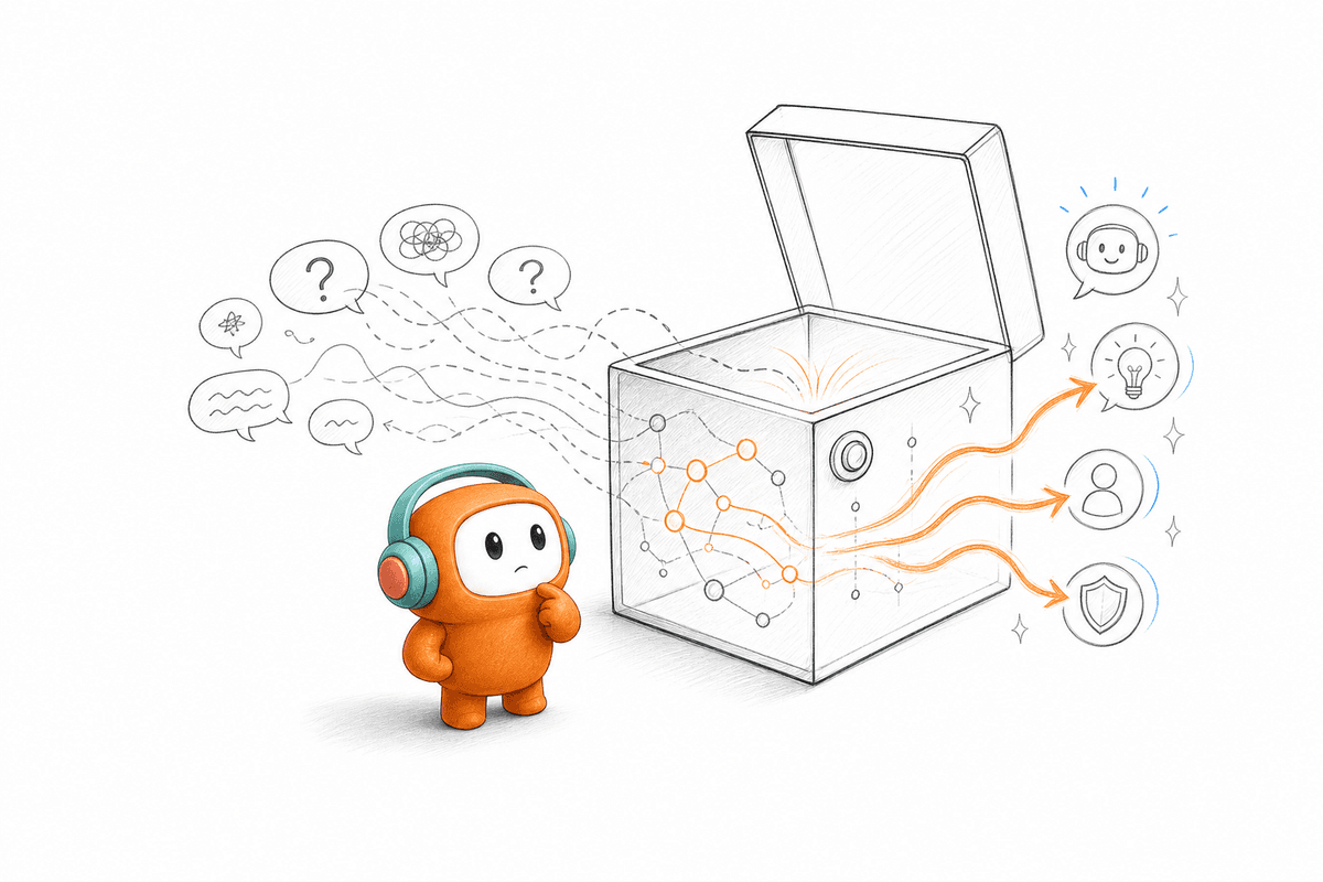 How to improve off-script conversation handling in AI assistants