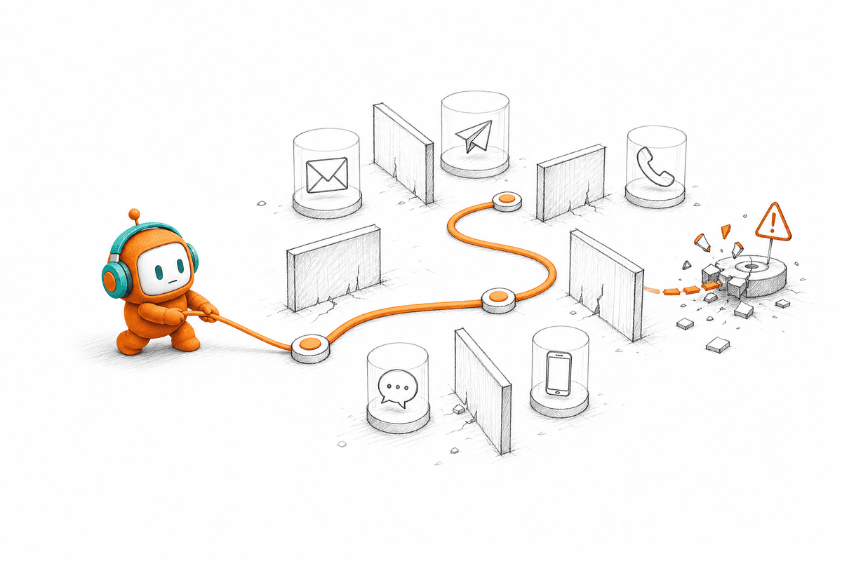 Why Multichannel Outreach Strategy Fails in Siloed Teams